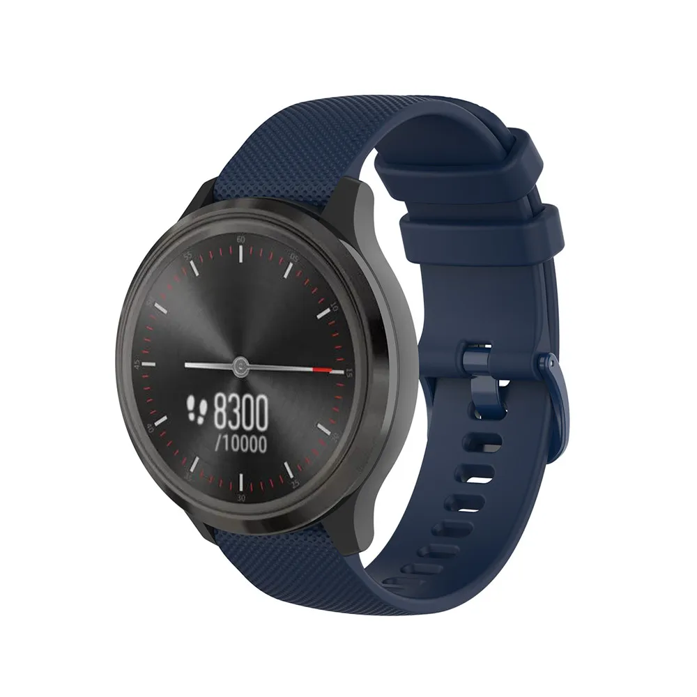 Ремешок для наручных часов 20 мм Garmin vivomove 3 /vivoactive3 музыка/шнур Move Luxe /Move style /vivomove HR
