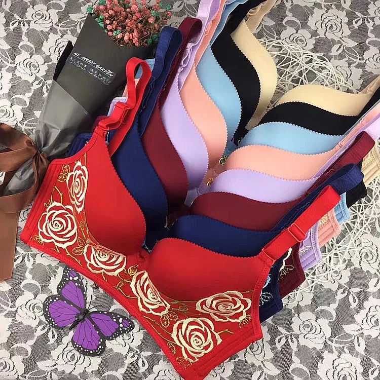 2019 сексуальное женское нижнее белье розовый кружевной бюстгальтер костюм 3D