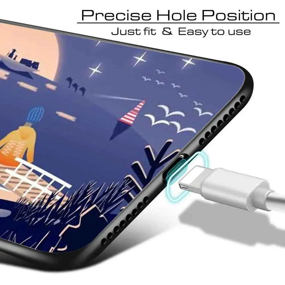 Мягкий силиконовый чехол для телефона iphone xr x xs max 8 plus 7 7plus 6 6s 5 5s se iphone7 пустыни