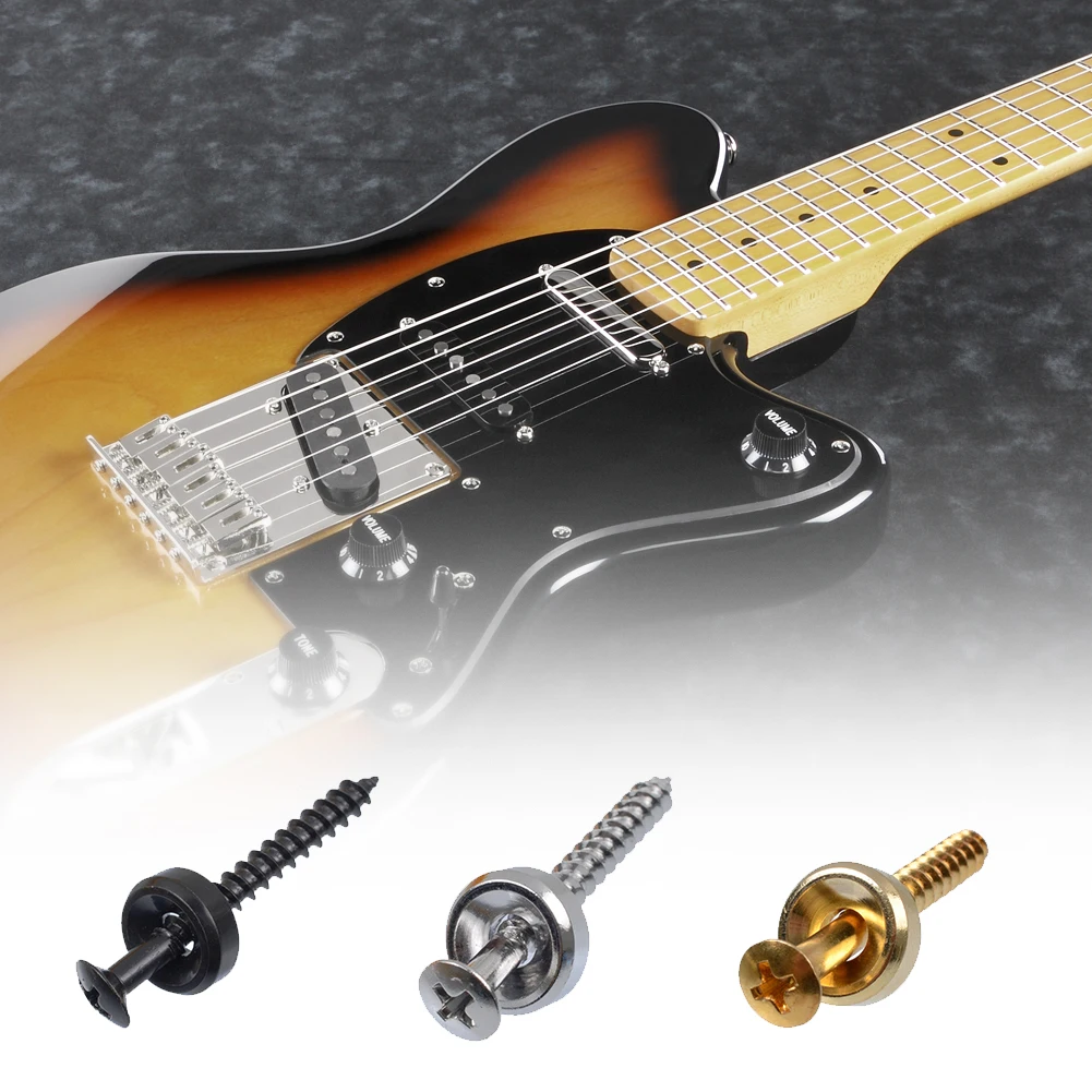 4 шт. Запчасти для музыкальной электрической гитары практичные прочные