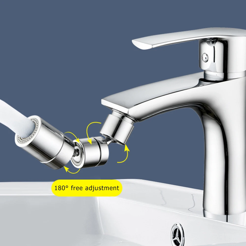 

1080 Degree Bathroom Toilet Faucet Head Extender Basin Tap Kitchen Accessories Water Saving Novelty Luminous Faucet