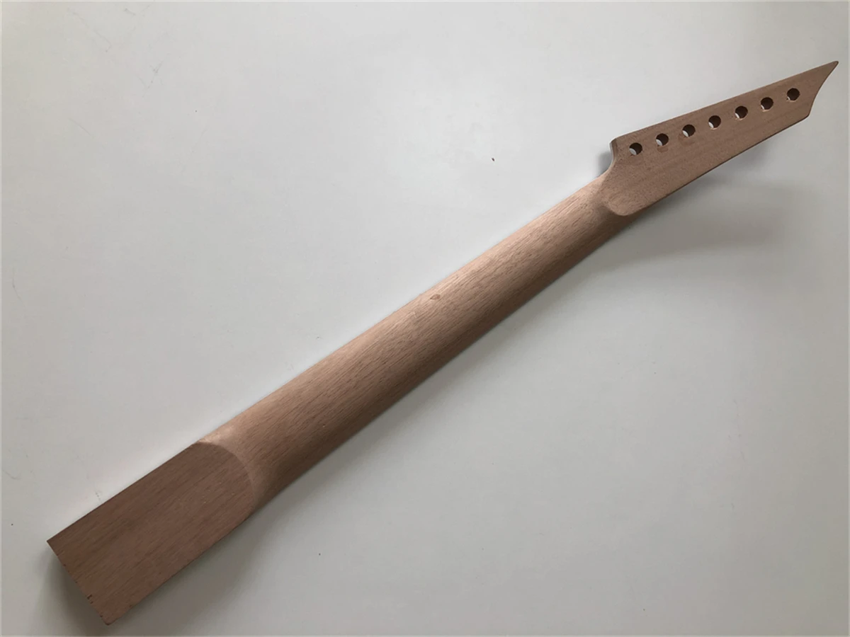 7 String Electric Guitar Neck 24 Frets 25.5inch Mahogany Rosewood Fretboard Unfinished enlarge
