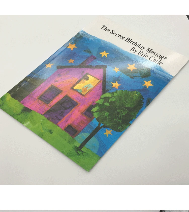 Секретное сообщение на день рождения обучающая английская картина история книга