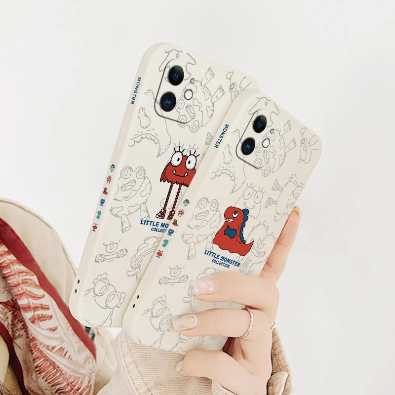 

Ultra Thin Animal Case For iPhone 13 12 11 Pro Max Mini Back Cover For iPhone X XR XS MAX SE2020 8 7 6 6S Plus Phone Case