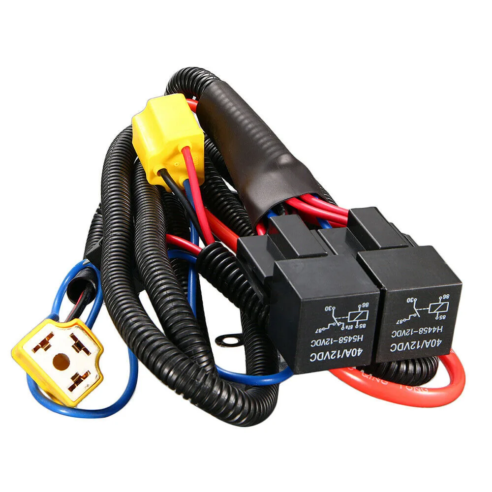 

Лидер продаж, жгут проводов для фар, реле, обновленная фара H4 для VW Golf Corrado/Mk2