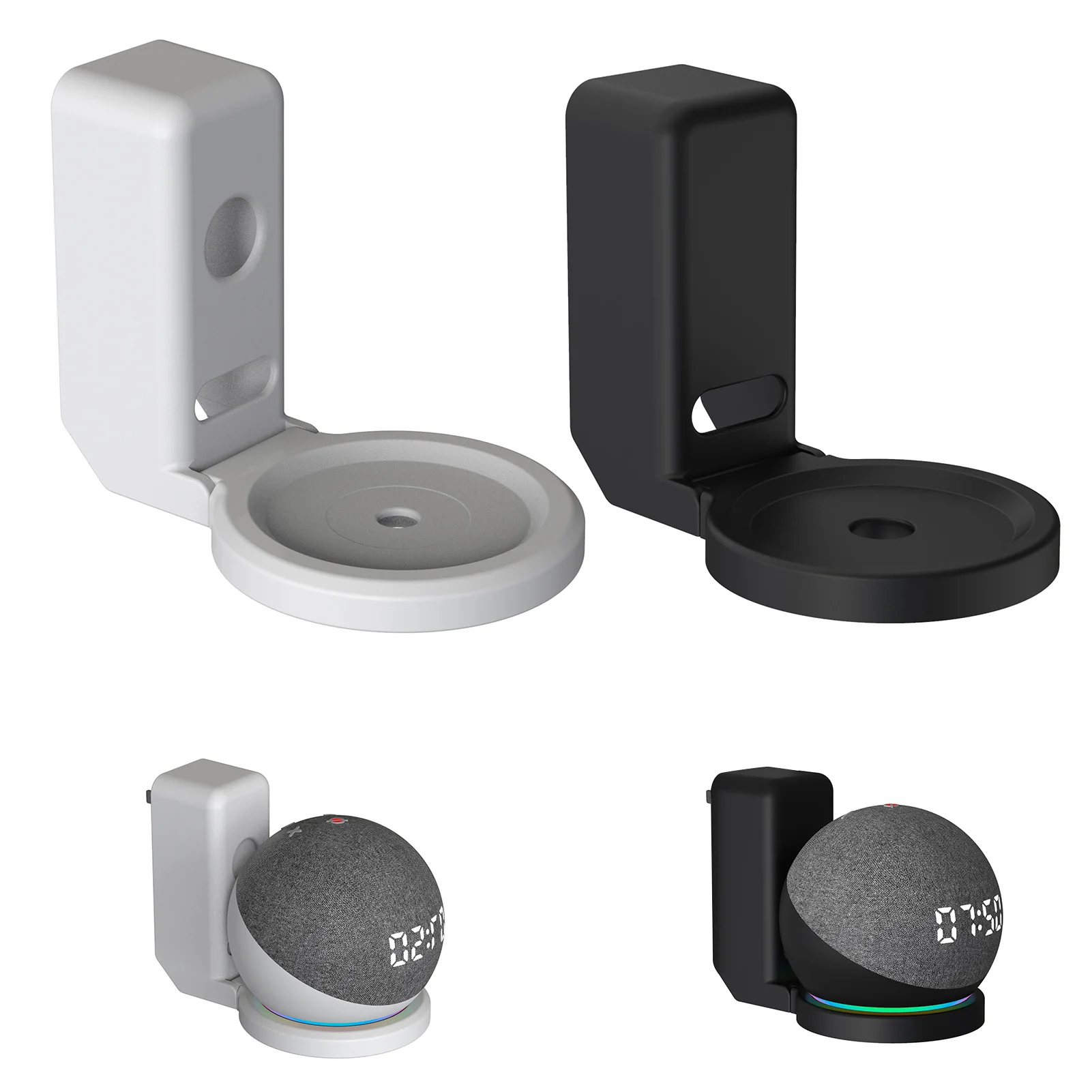 Outlet настенный держатель подставка вешалка для Amazon Alexa Echo Dot 4th Gen Экономия