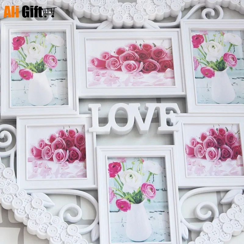 Горячая продажа новейшая пластиковая креативная фоторамка настенная стена