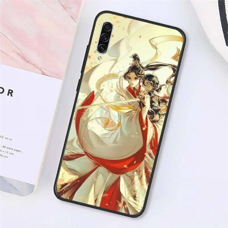 

Chinese style Tian Guan Ci Fu anime Phone Case For Samsung galaxy A S note 10 7 8 9 20 30 31 40 50 51 70 71 21 s ultra plus
