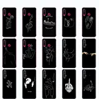 Чехол для Honor 20, мягкий силиконовый чехол для Huawei Honor 20 Pro Lite, Honor 20, YAL-L21, YAL-L41, черный бампер