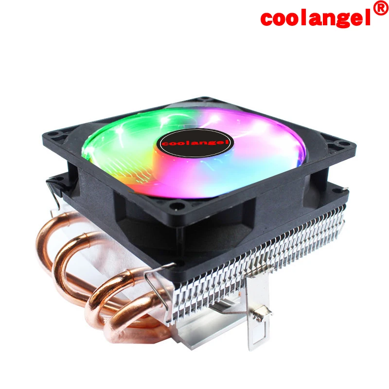 Кулер для процессора со светодиодной подсветкой вентилятор охлаждения с 4