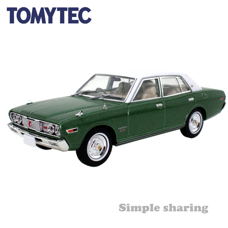 Tomytec Tomica Limited Vintage LV N43 09a Глория 2000GL (зеленая/белая крыша) готовый продукт 1/43