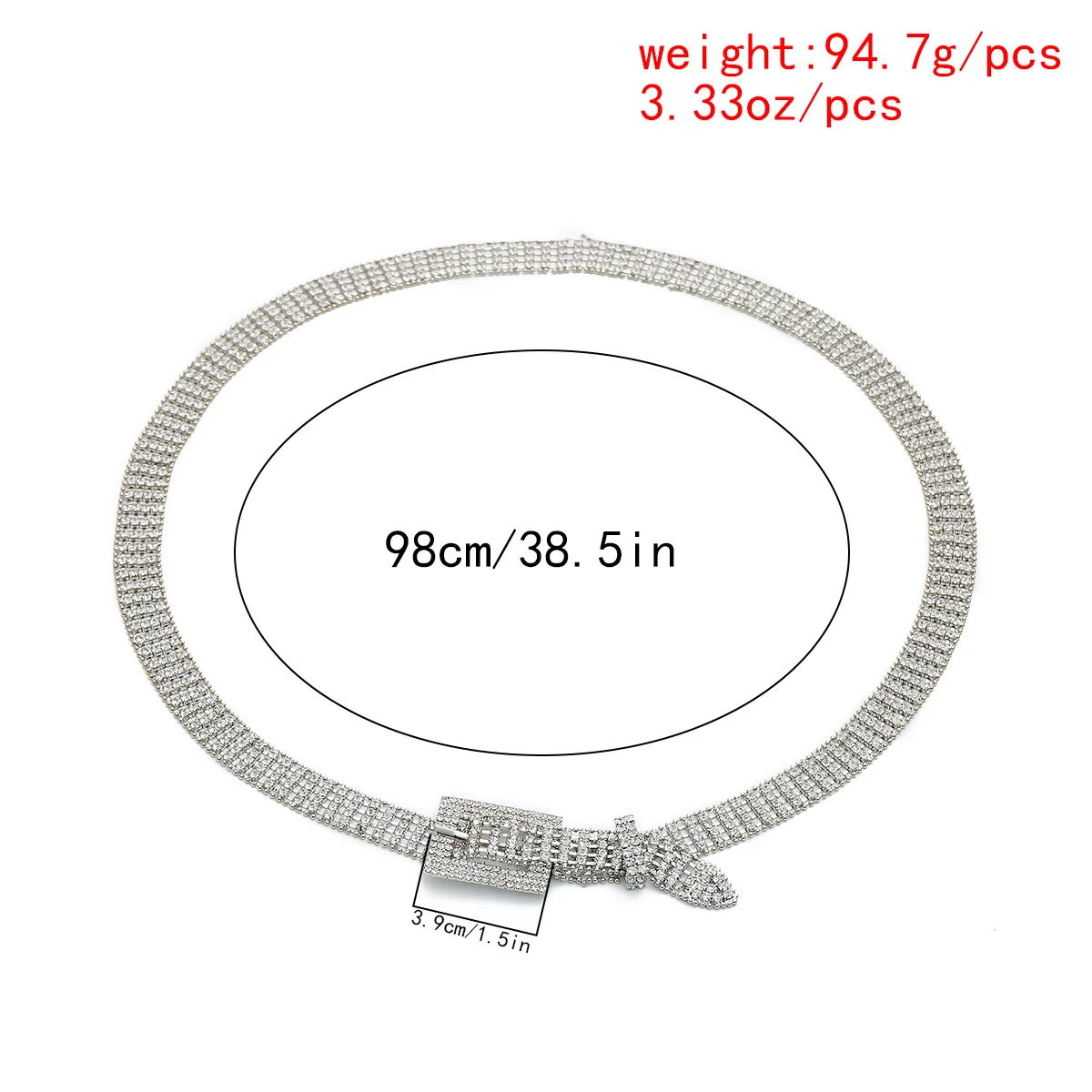 

Popular accessories with sexy wild claw chain rhinestone body chain for female personality fashion rhinestone geometric belt
