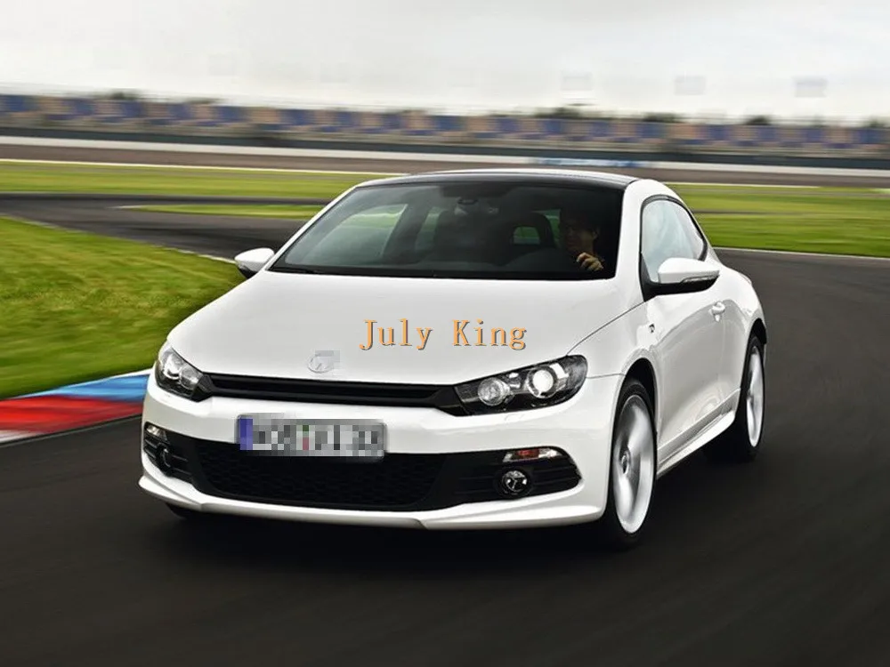 July King светодиодный чехол для дневных ходовых огней для VW scirocco 2008-14, Белый DRL+ Ice Blue Night DRL+ желтый стример поворотников