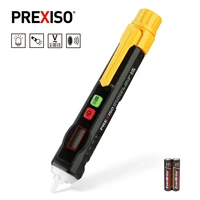 prexiso non contact digital voltage detector acdc current electric sensor testor led light volt meter test pencil