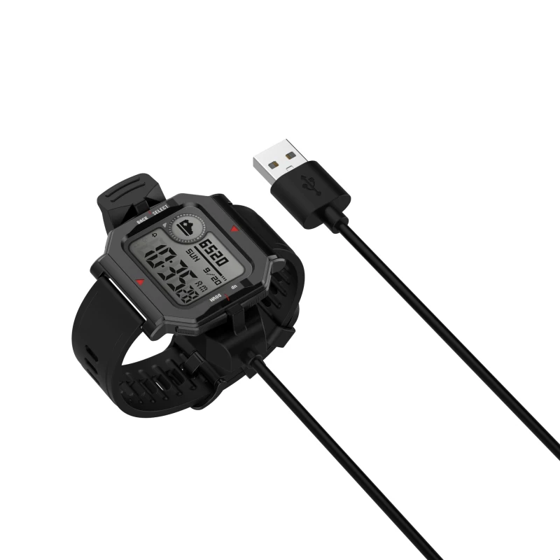 New Smart Watch USB Charger Dock Station Cradle for Xiaomi HUAMI AMAZFIT NEO Charging Cable Huami Amazfit Neo SmartWatch 1m | Электроника