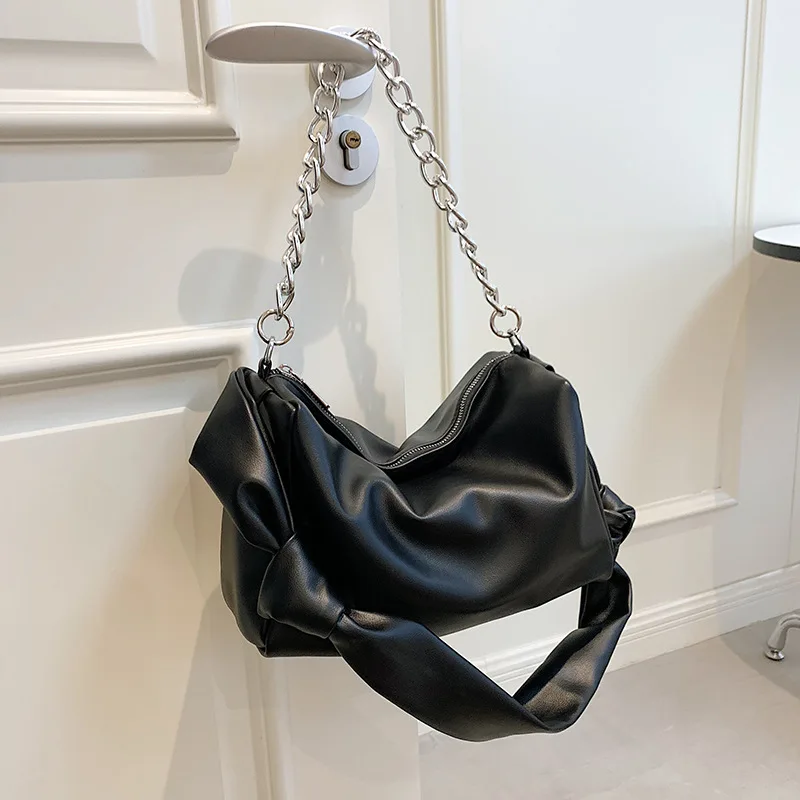 

Female Underarm Bag 2021 New High-quality Leather Women's Designer Handbag Brand Shoulder Messenger Bag Double Shoulder Straps