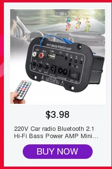 Новое автомобильное радио Bluetooth HiFi усилитель мощности баса стерео 220 В цифровой усилитель USB TF пульт дистанционного управления для автомобиля аксессуары для дома Прямая поставка