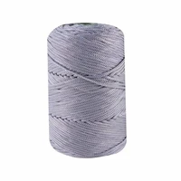 diy thread crochet yarn polyester cord rope summer hat hand woven diy hook cushion hollow bright silk medium thick yarn