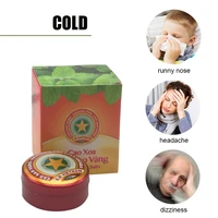 5pcslot vietnam golden star tiger balm relief headache menthol refreshing for dizziness insect sting cream