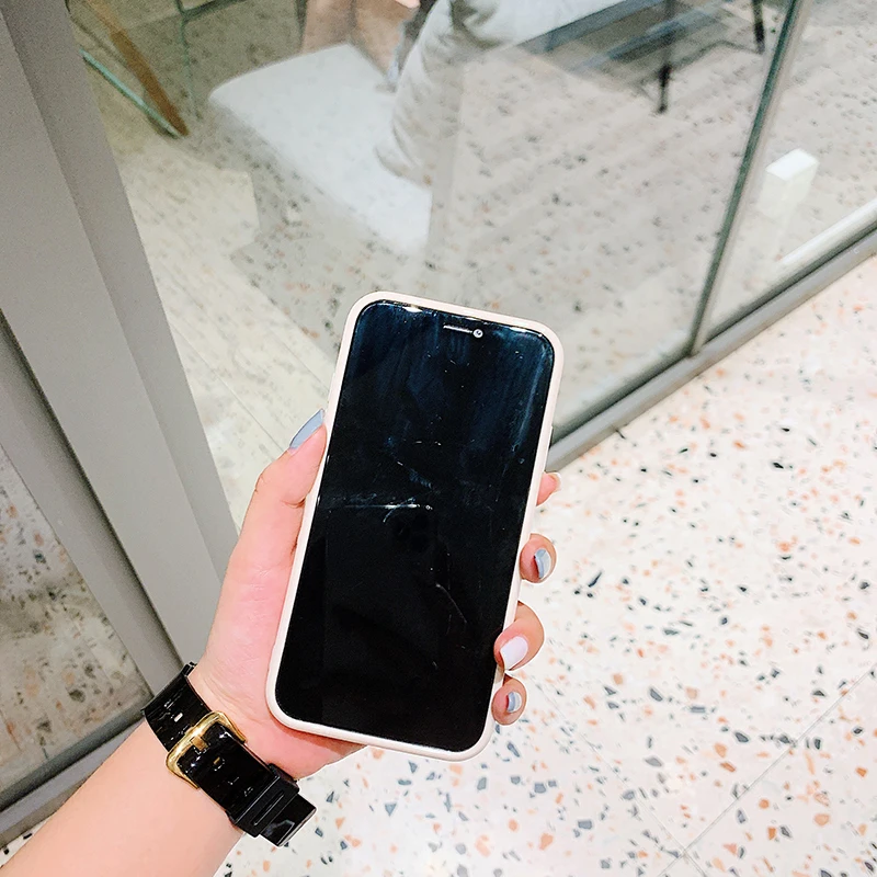 Силиконовый чехол для iphone 11 Pro Max 7 8 plus SE X XR XS | Мобильные телефоны и аксессуары