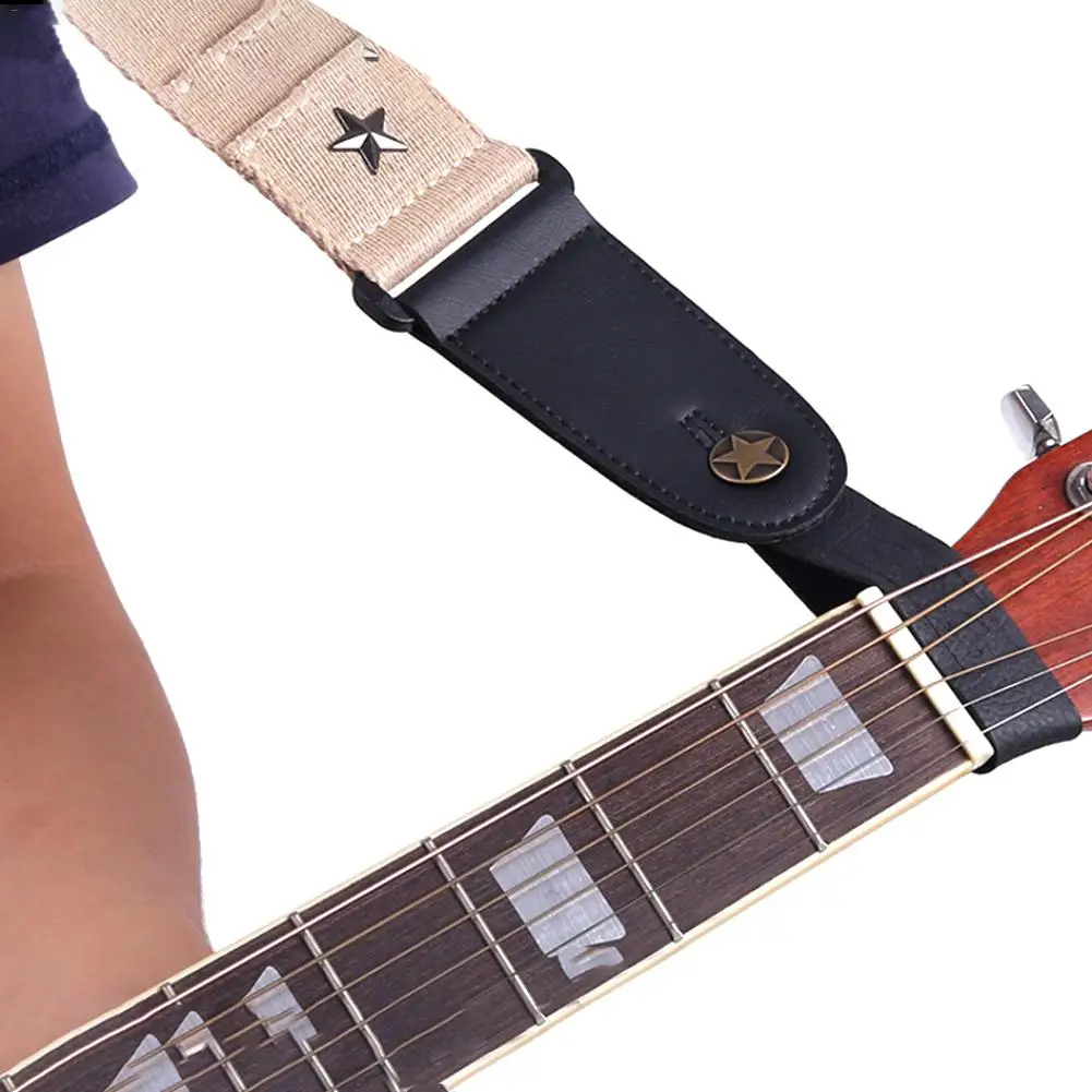 Кожаный держатель для гитарного ремешка кнопка безопасного замка с прочной