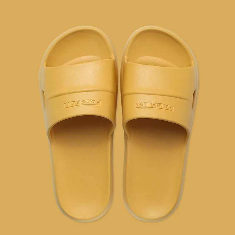 

Slippers Women Indoor Slippers Non-slip Bathroom Shoes Ladies Soft Sole Slides Home Shoes Men Platform Bath Sandals