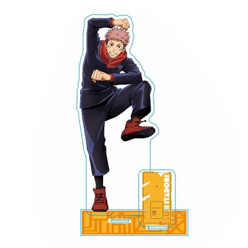 

Hot Magan Jujutsu Kaisen Anime Figures Itadori Yuji Gojou Satoru Acrylic Stand ModelsFans Collection Desk Decor Accessories 15cm