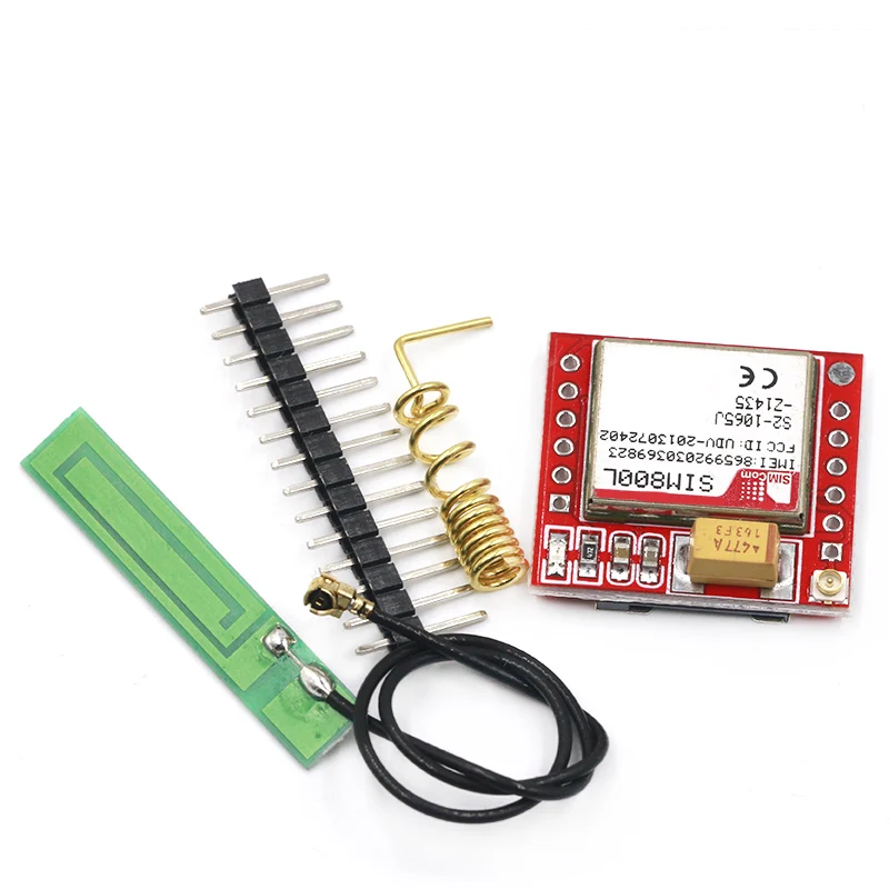 Наименьший SIM800L GPRS GSM модуль карта Micro SIM Core плата четырехдиапазонный TTL