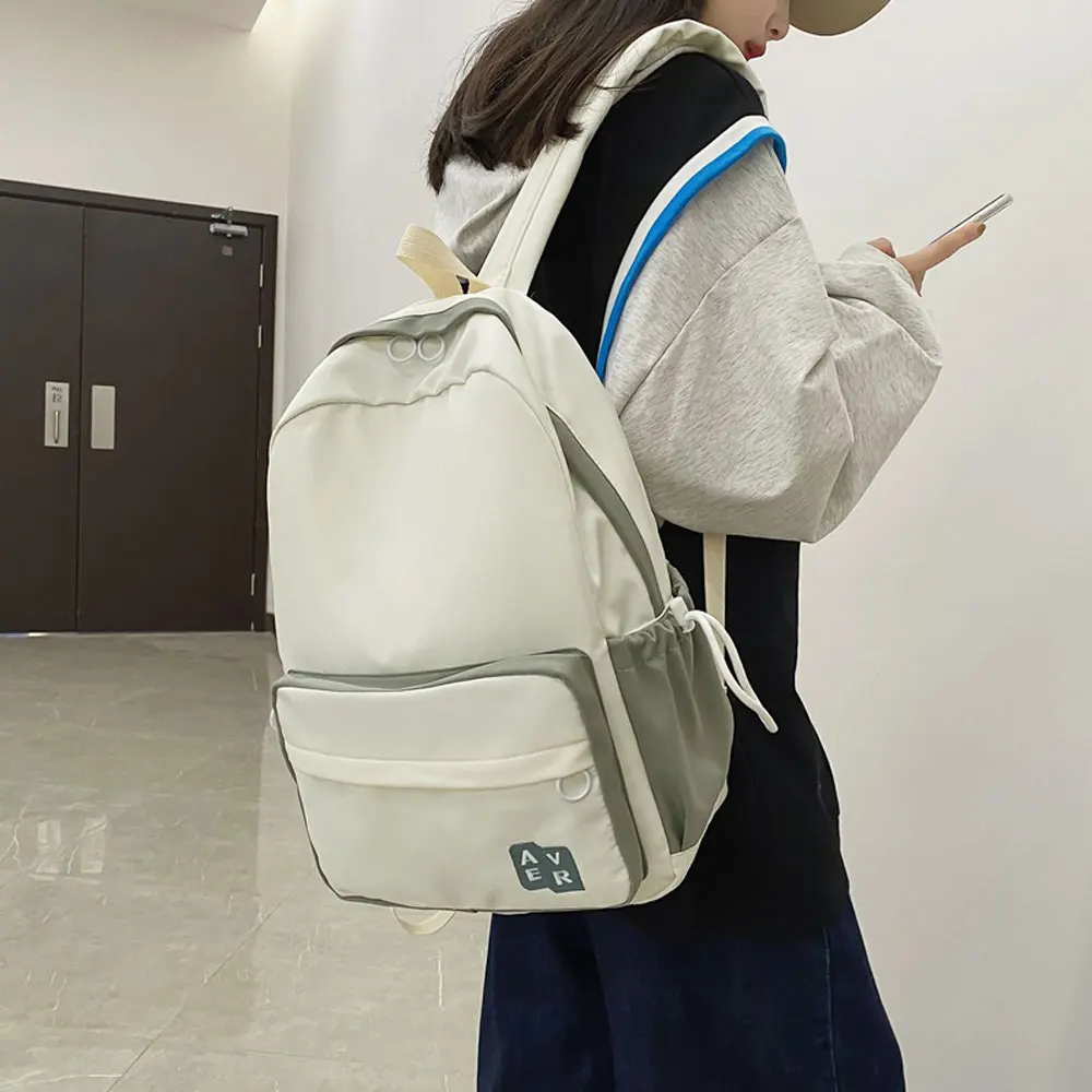 

YIXIAO Fashion Casual Women's Backpack Anti-theft Large Capacity School Bags For Teenage Female Trend Outdoor Travel Backpacks