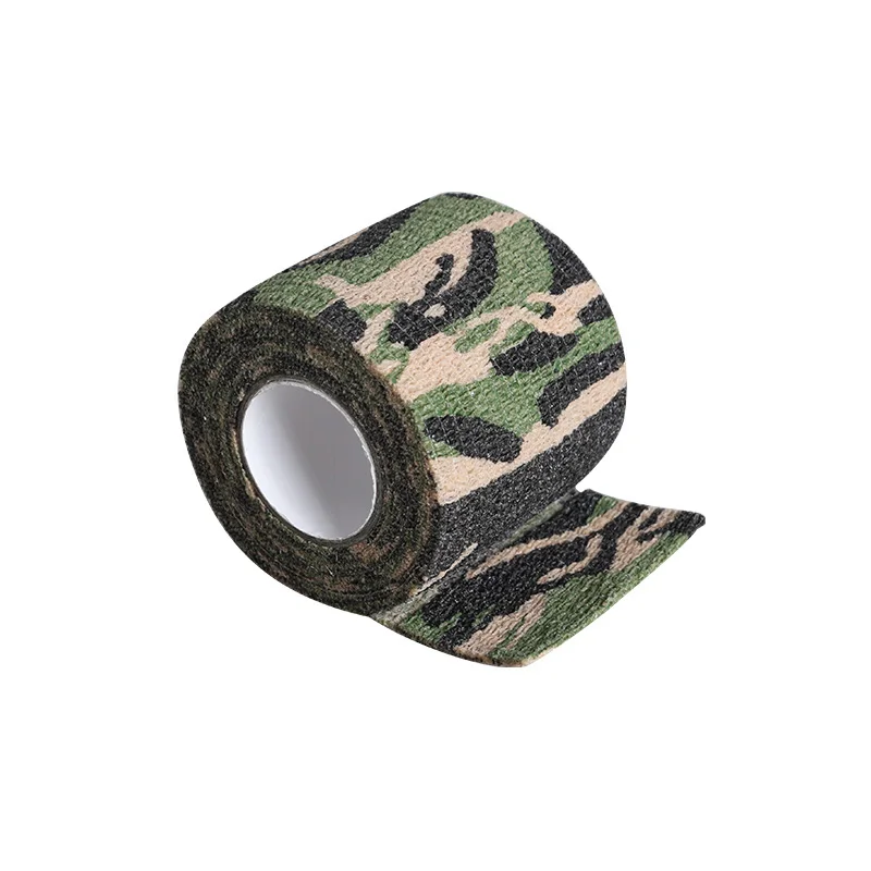Camouflage 5pcs Аксессуары для тату, 5 шт., тату, эластичная клейкая повязка, 5 см, широкие локоть ленты, ногти, обертывание, защита пальцев - Цвет: Camouflage 5pcs