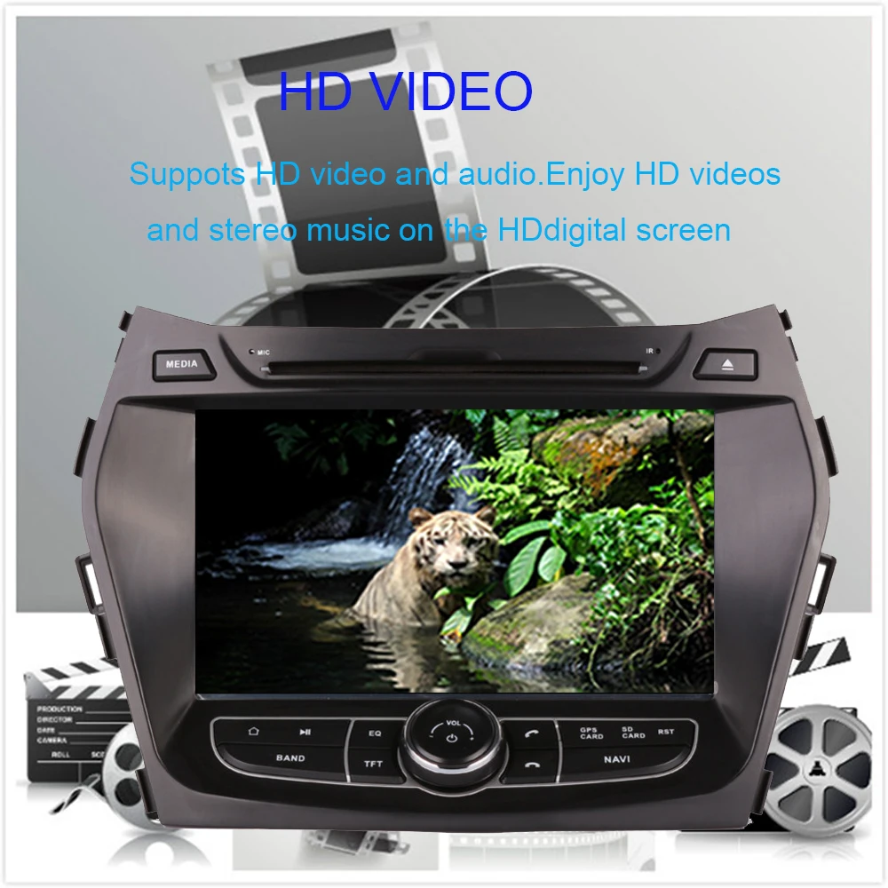 Автомобильный мультимедийный DVD-плеер на Android 10 0 для Hyundai IX45 2013-2022 автомобильный