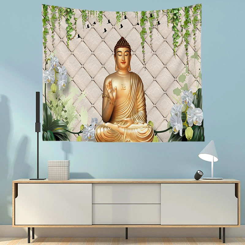 Индийский фон для стены тканевый декора гостиной 6 размеров в наличии коврик