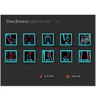 Shockwave Pain Therapy System Extracorporeal Acoustic Shock Wave Therapy Neck Shoulder Pain Relief Physiotherapy Equipment