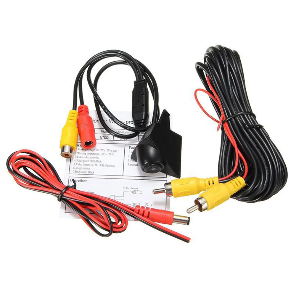 Водонепроницаемая Автомобильная Встроенная камера переднего вида для VW Volkswagen Golf