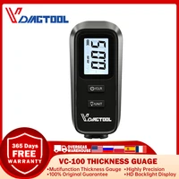 vdiagtool vc 100 coating thickness gauge digital backlight car paint electroplate metal coating tester english manual