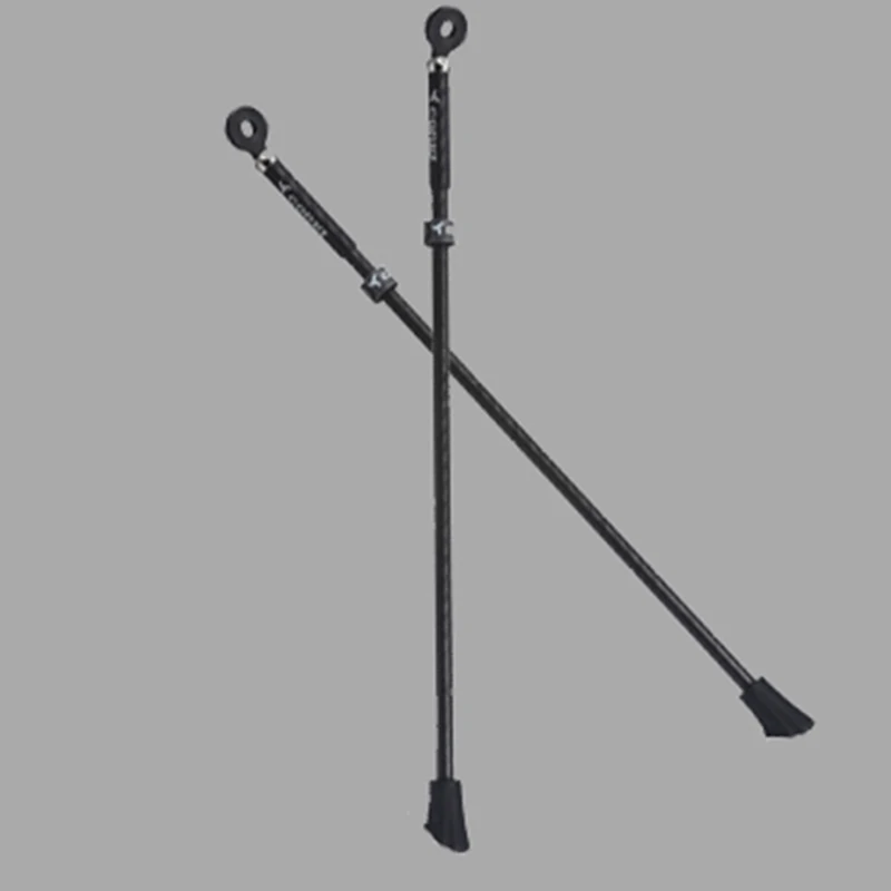 Велосипедное углеродное волокно Kickstand Quick Release Stick прочная боковая подставка черные детали аксессуары практичный легкий дизайн