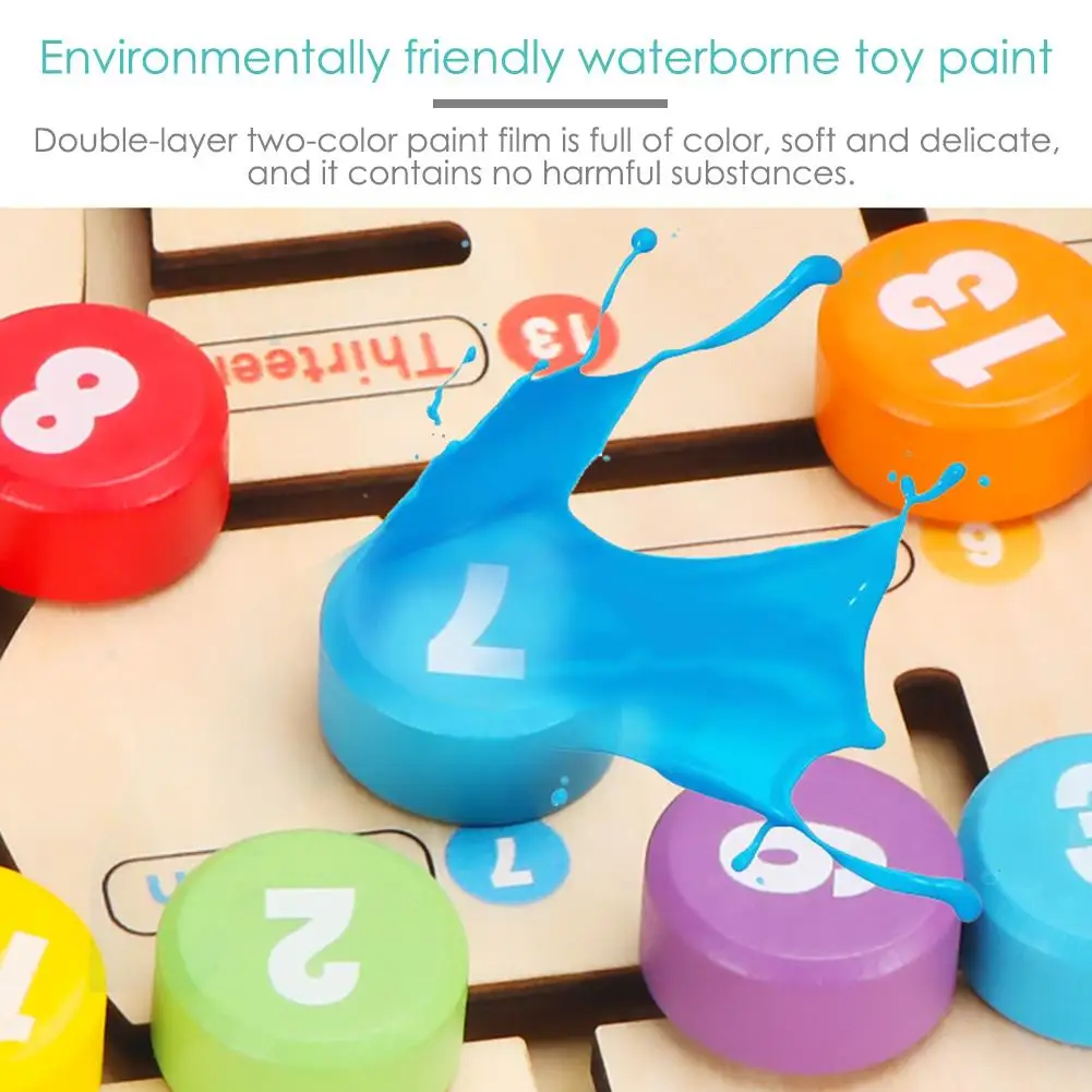 Wooden ABC Alphabet Game Toddlers Puzzle Learning Toys Developmental Activity Encourages Fine Motor Skills And Color Recognition | Игрушки и