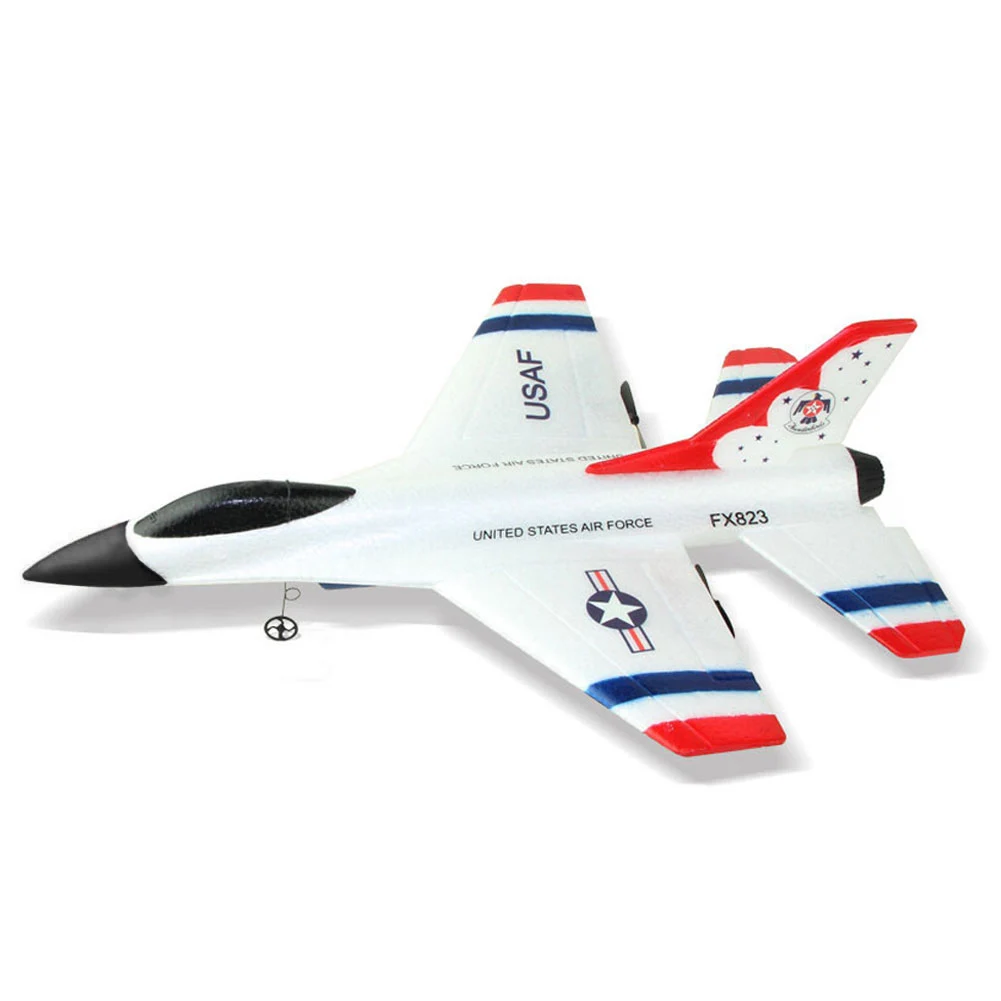F16 Thunderbirds RC самолет 2 4 г дистанционный пульт 80 м Планер для начинающих планер