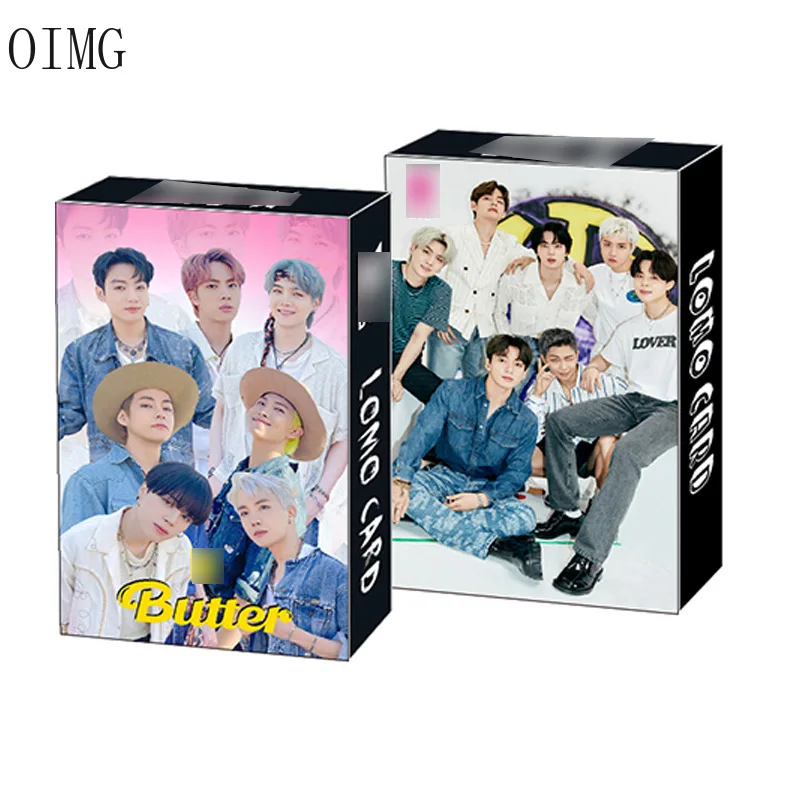 30 шт./кор. Kpop Bangtan Boys Stray Kids JK V LomoCard набор фотокарт новый альбом корейский модный