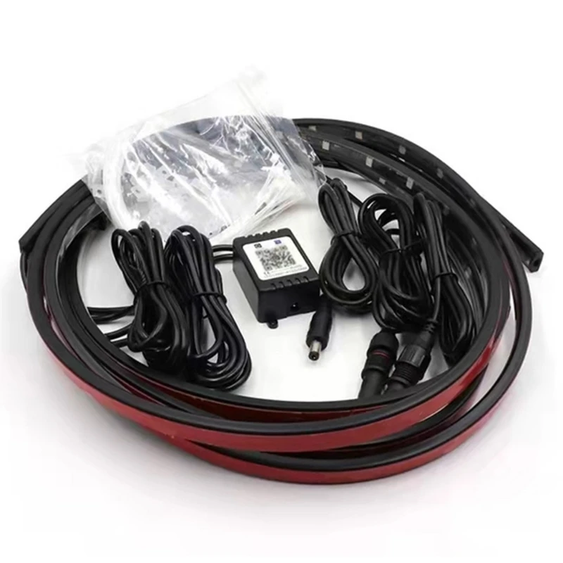 

RGB LED Strip with 210 Modes Cellphone APP Controled LED Strip Light for Car