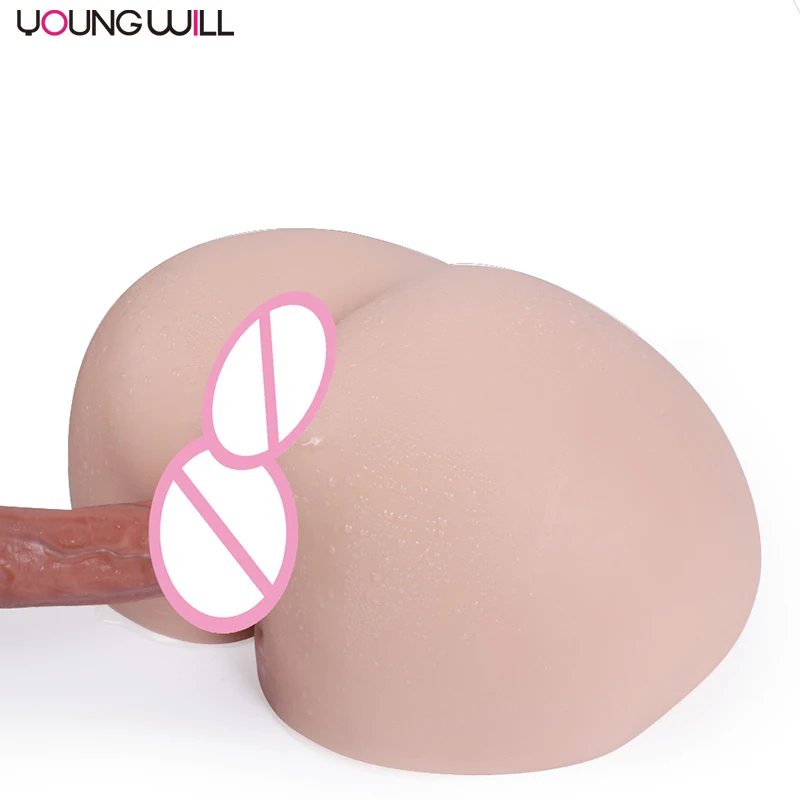 Супер реалистичная цельная 3D большая задница секс кукла мужской мастурбатор