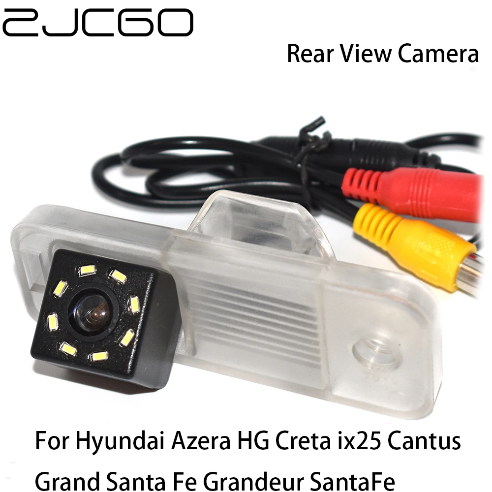 Автомобильная камера заднего вида ZJCGO HD CCD для парковки Hyundai Azera HG Creta ix25 Cantus Grand Santa