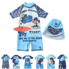 Гидрокостюм с коротким рукавом для мальчиков и девочек, гидрокостюм с динозавром для плавания, купальный костюм для дайвинга с солнцезащитным покрытием, гидрокостюм для ныряния с аквалангом, новинка 2021