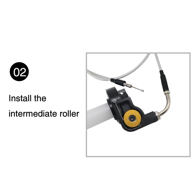

Alconstar- 7/8'' Quick Action Gas Motorcycle Throttle Grip Twist Settle & Elbow Throttle Cable Fit ATV Dirt Bike 50 125 150CC
