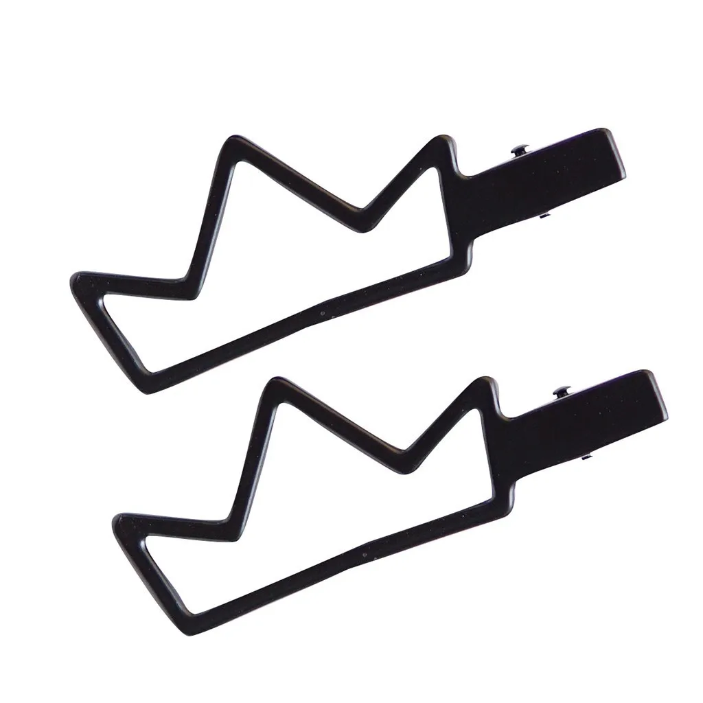 Для женщин модный металлический зажим для волос с эффектом потертости