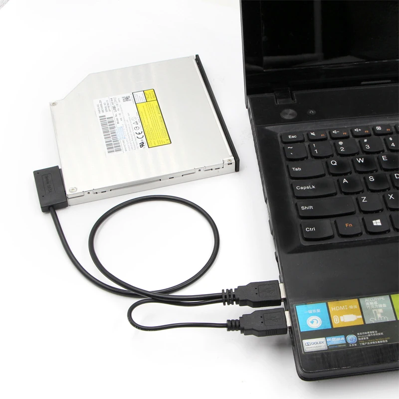 Новейшие 3 модели адаптеров USB 2 0 к Mini Sata II 7 + 6 13Pin кабель преобразователя для
