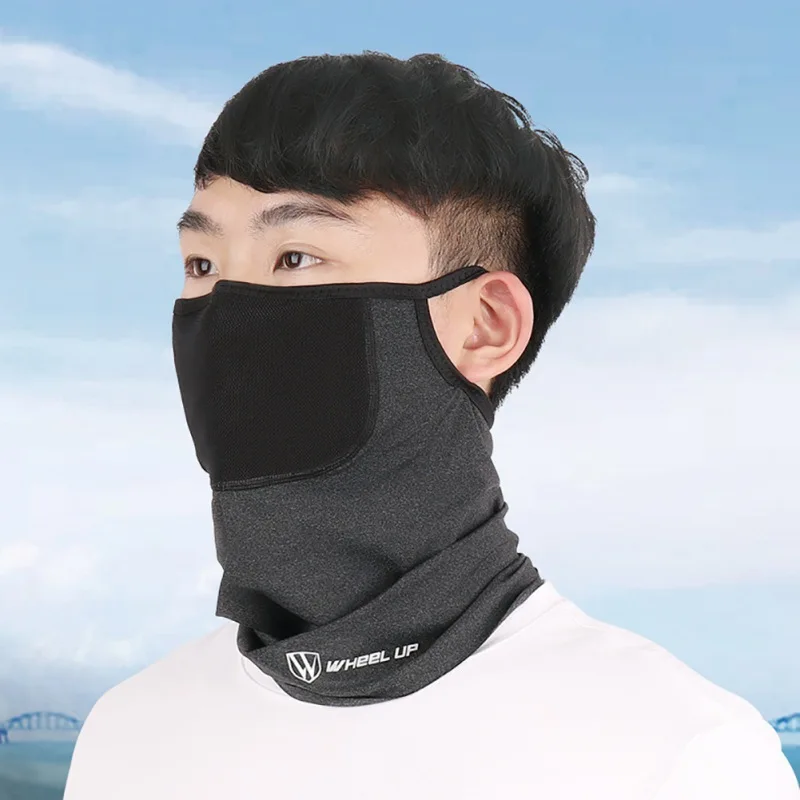 Открытый дышащий чехол для лица анти УФ пылезащитный бандана повязка на голову