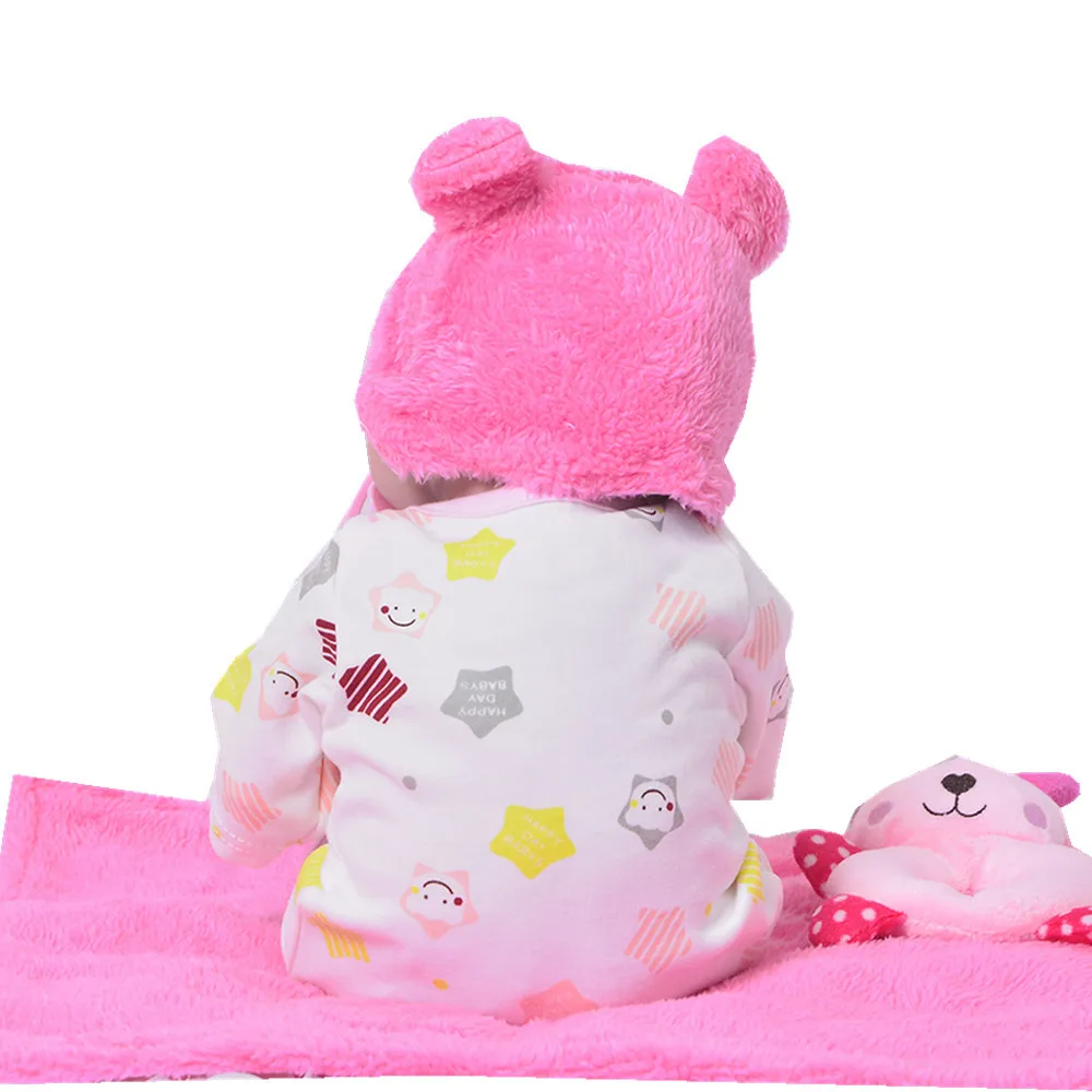 Реалистичная 17 дюймов Bebe Кукла реборн игрушка 42 см силиконовая кукла реборн Младенец Девочка Мальчик Близнецы новорожденный малыш кукла подарок