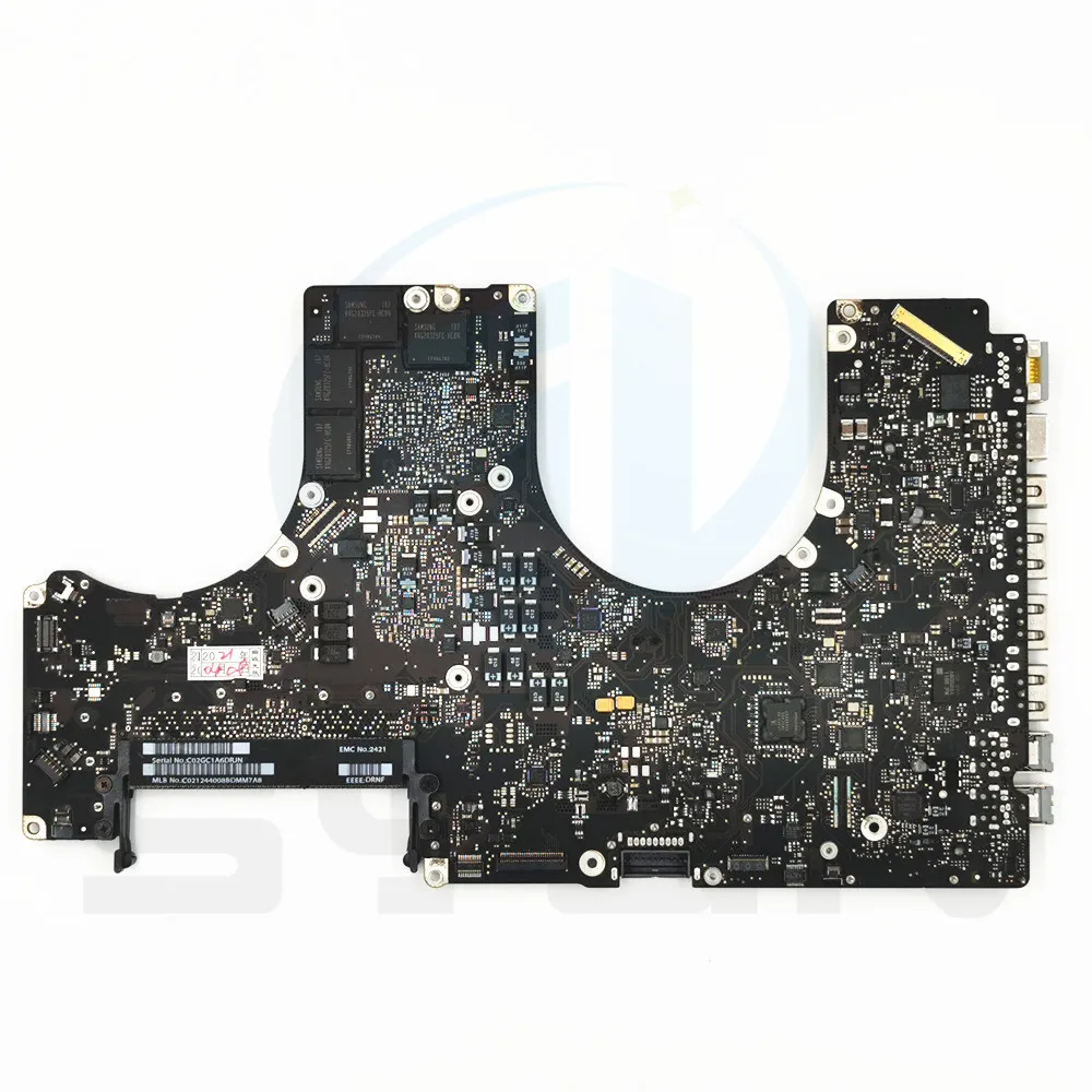Оригинальная протестированная материнская плата A1297 i7 2 4 ГГц для Macbook Pro 17 &quot