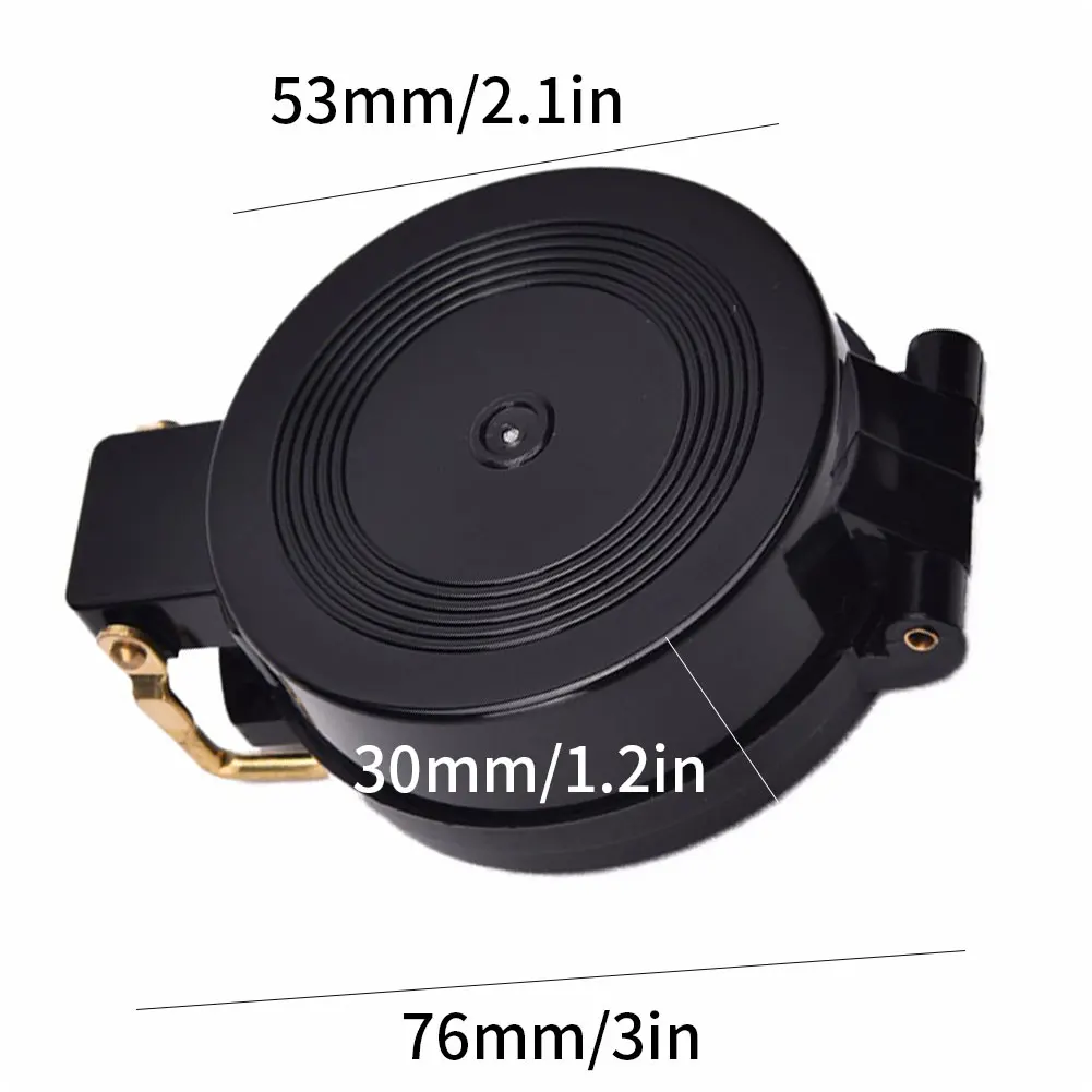

Portable Army Green Folding Lens Compass Military Multifunction Compass Boat Compass Dashboard Dash Mount Outdoor Tools